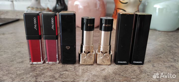 Shiseido, Cle de peau, D&G, Chanel помада Оригинал