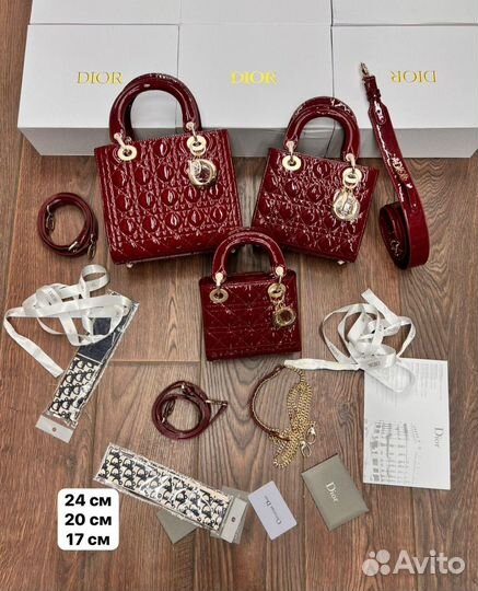 Сумка Christian Dior lady