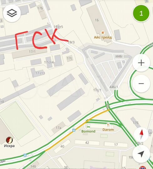 Гараж, 21 м²