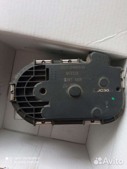 Дроссельный патрубок с электроприводом 21127