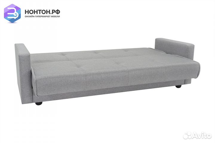 Диван книжка Прайм серый