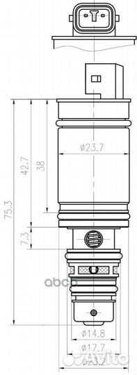 Клапан кондиционера MB CLA(С117) lccv1503 luzar