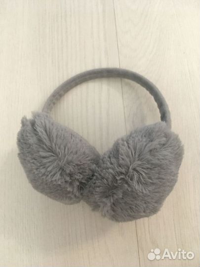 Детские меховые наушники утепленные