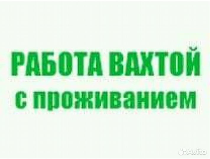 Грузчик, Вахта с питанием и проживанием