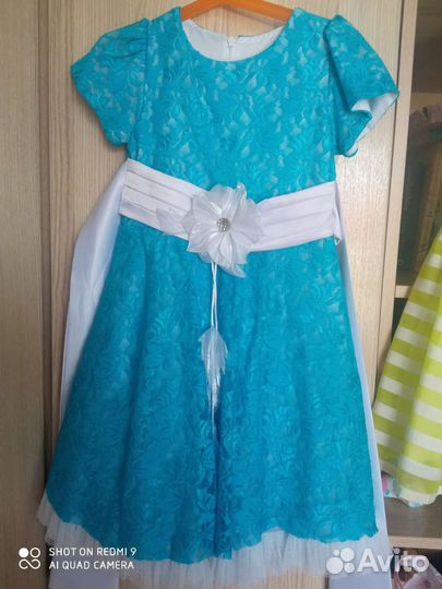 Платье для девочки 92