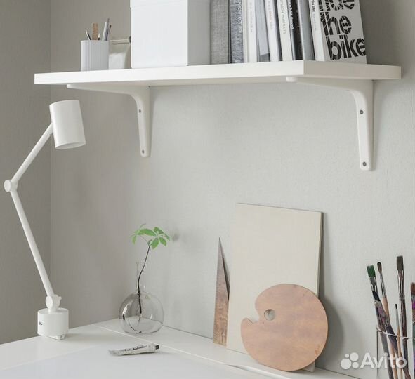 Полка настенная IKEA bergshult / новая / 2 шт