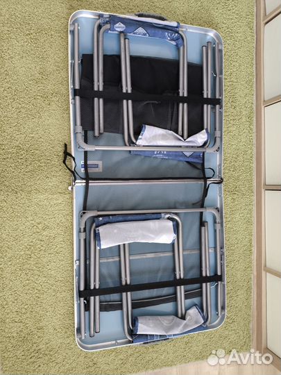 Стол раскладной со стульями