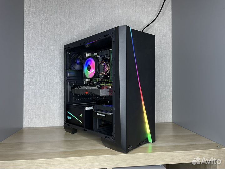Игровой пк Intel 8 ядер Rx 570 8гб озу:16 гб
