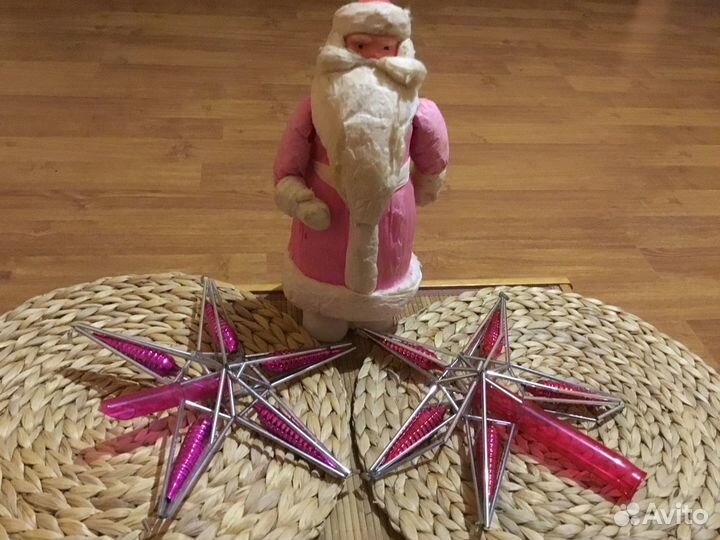 Советские елочные украшения