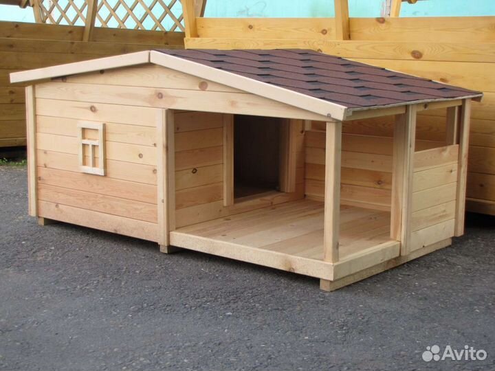 Будка вольер для собаки