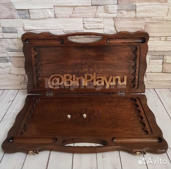 Нарды резные бук Царские