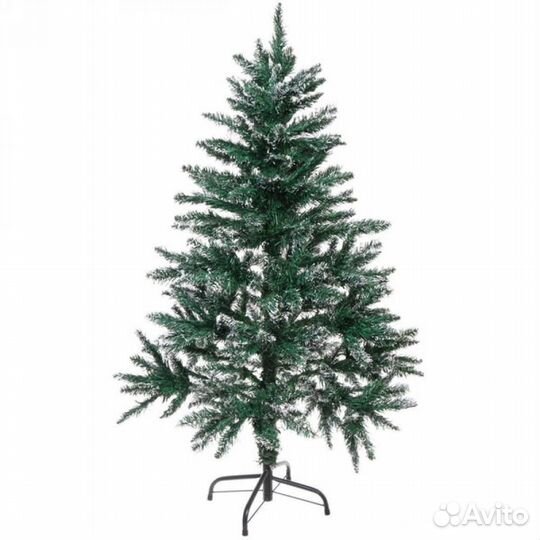 Ель искусственная 120 см, декор шишки ягоды