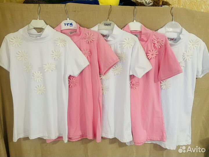 Блузка новая школьная 140,146,152,158,164 рост