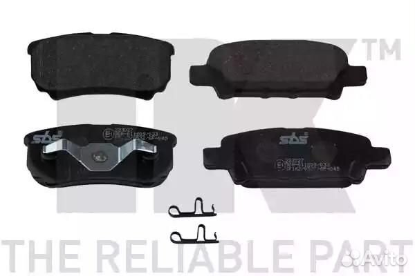 Колодки тормозные дисковые 223027