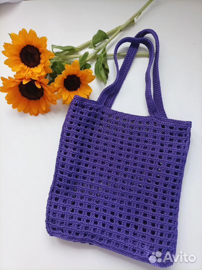 Сумка женская ручная работа вязанная