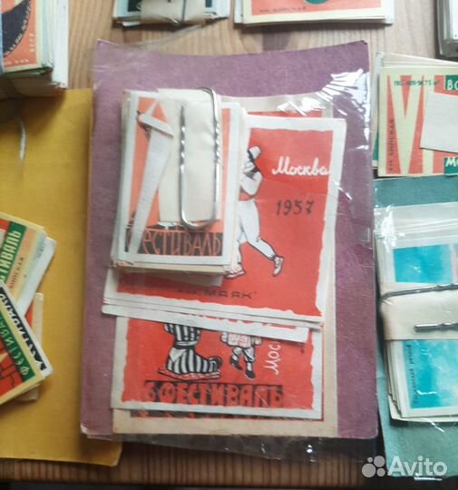 Наборы спичечных этикеток