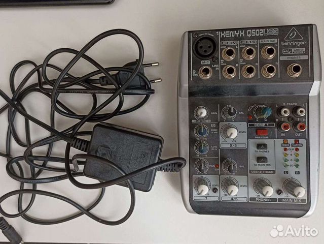 Микшерный пульт behringer xenyx q 502 usb