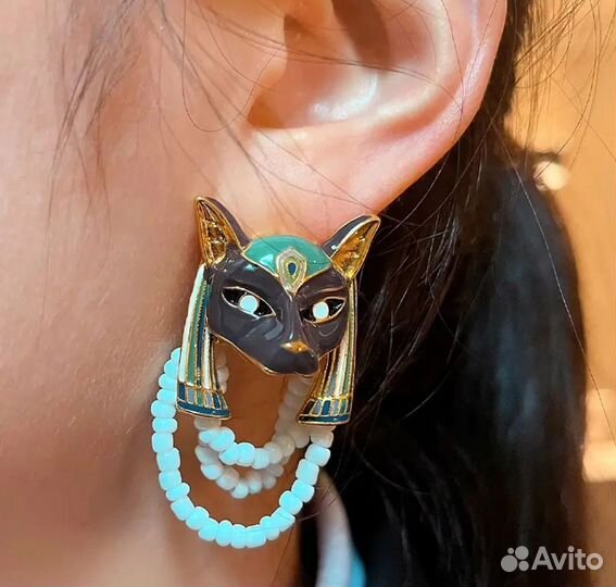 Серьги lux бижу