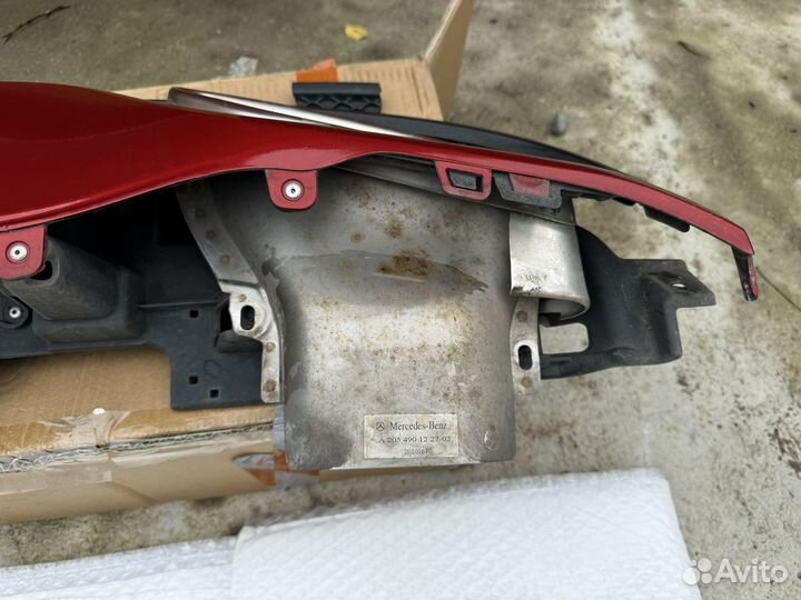 Диффузор заднего бампера Mercedes Benz C Class