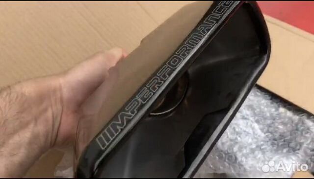 Насадки глушителя (выхлопа) bmw g30 m550 черные