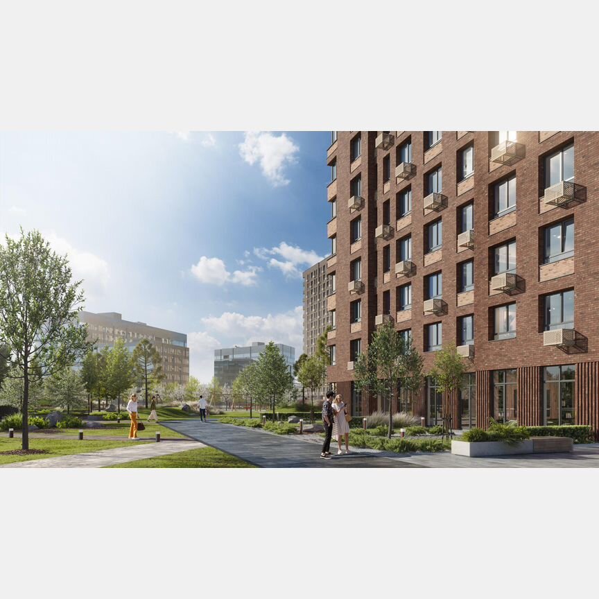 Апартаменты-студия, 25,3 м², 21/23 эт.