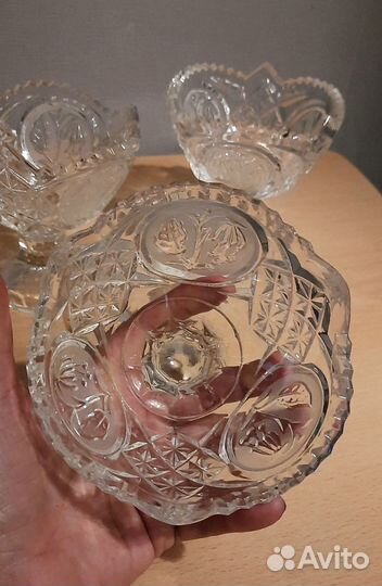 Хрустальная ваза