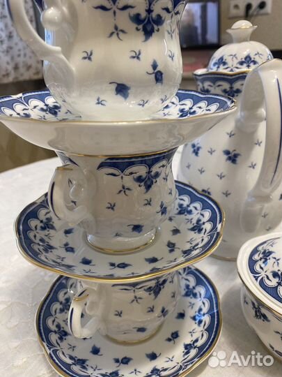 Чайный сервиз zepter фарфор Эден на 12 персон
