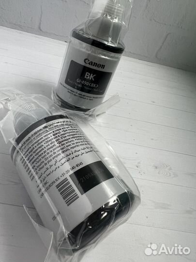 Чернила для принтера Canon