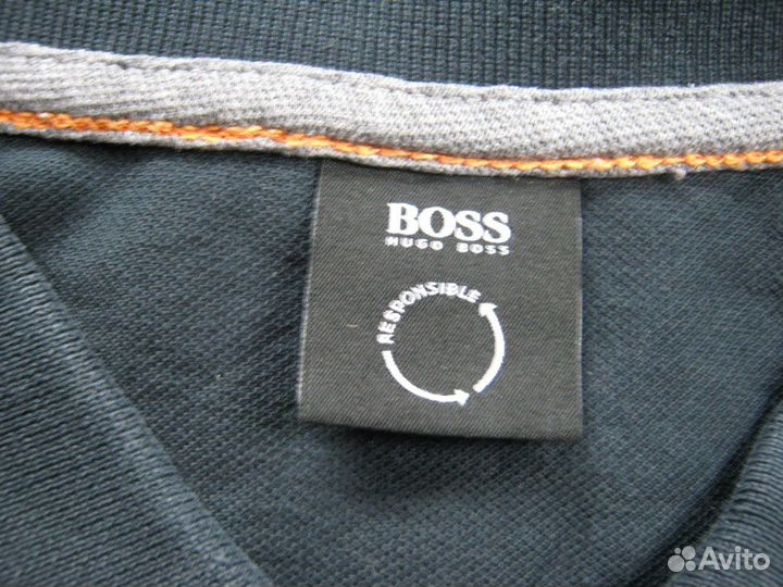 Поло с длинным рукавом boss 4XL