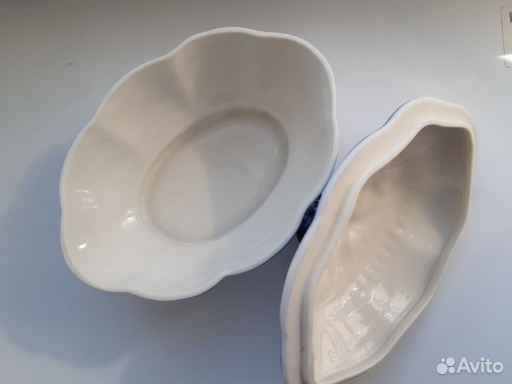 Конфетница Гжель