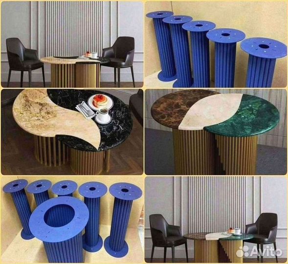 Подстолье лофт / Подстолье сталь