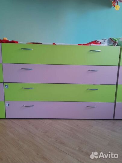 Кроватки выдвижные детские