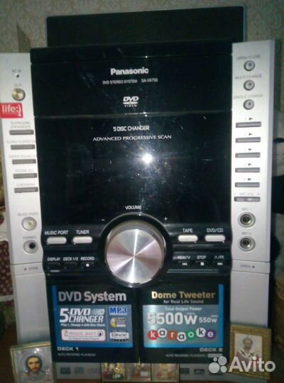 Музыкальный центр panasonic
