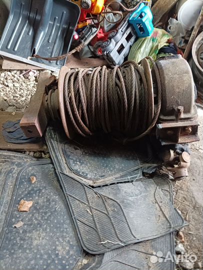 Лебедка автомобильная бу