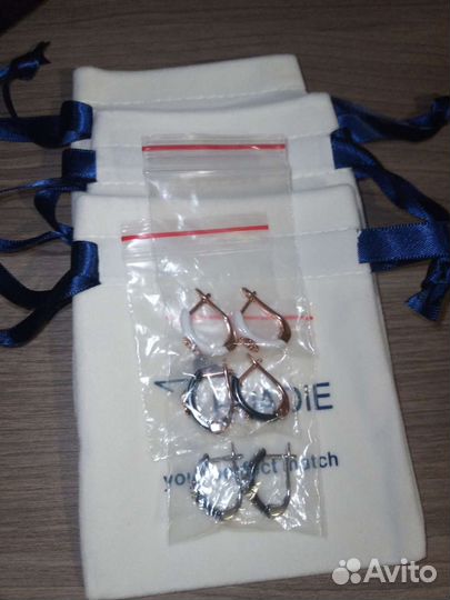 Серьги из керамики