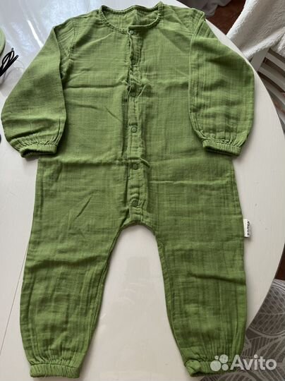Комбинезон летний, из муслина, рост 92