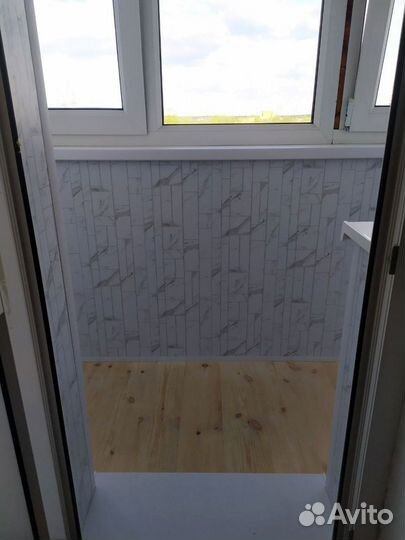 Отделка и остекление балконов в рассрочку