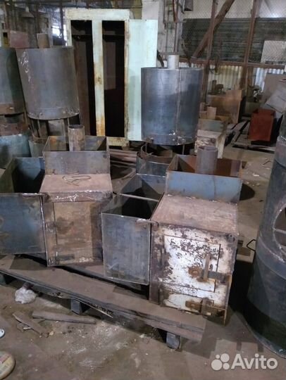 Печь для бани с баком