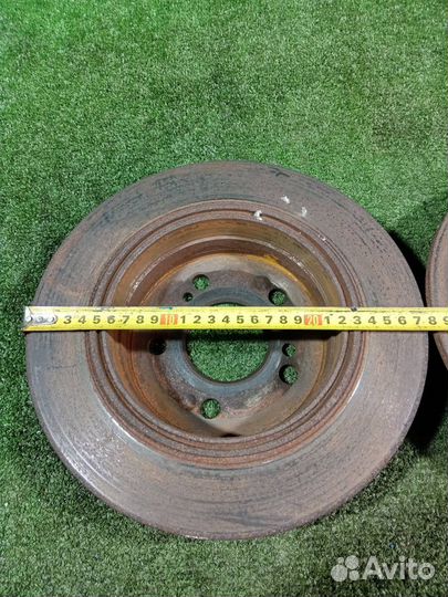 Диск тормозной (комплект) задний Mercedes-Benz