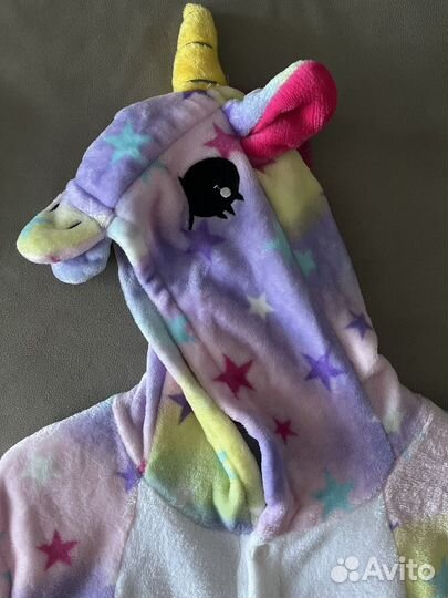 Пижама кигуруми взрослая единорог