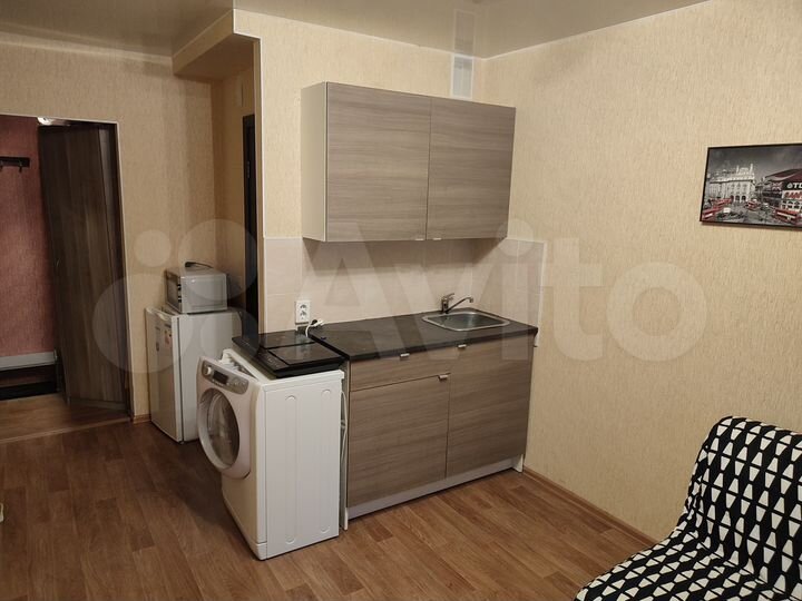 Квартира-студия, 17,2 м², 1/9 эт.