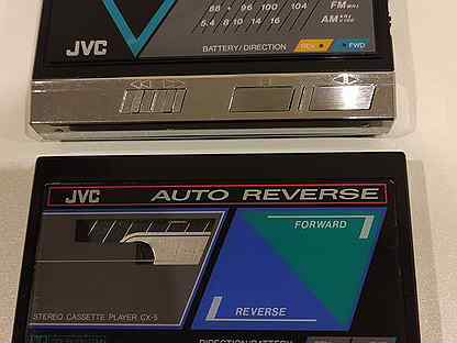 Кассетный плеер JVC CX-F5 JVC CX-5 1984 год