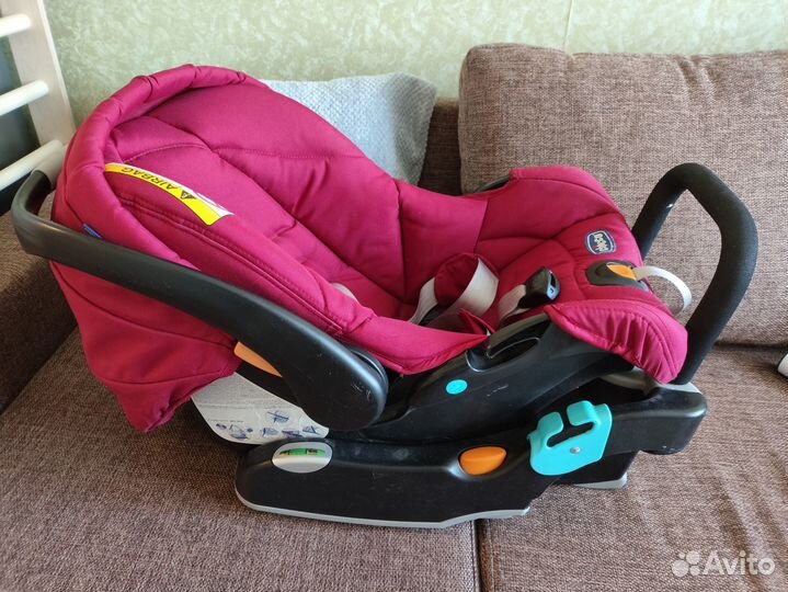 Автолюлка Chicco 0-13 кг с базой KeyFit