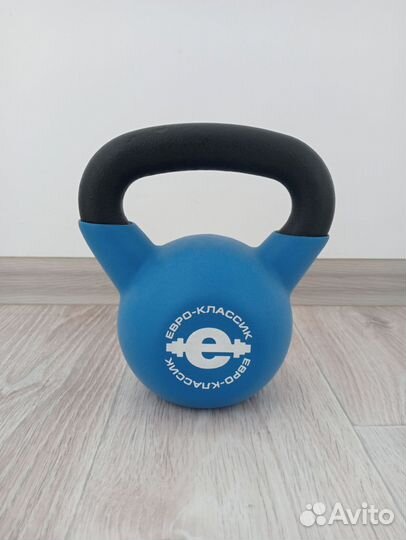 Гиря 8 кг чугунная Euro Classic