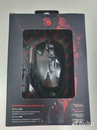 Игровая мышка bloody J95s новая