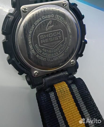 Часы Casio g-shock ga-100mc