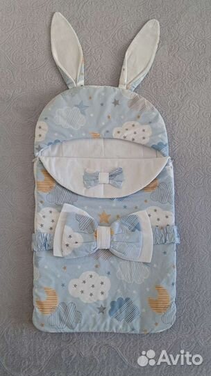 Конверт на выписку для мальчика летний