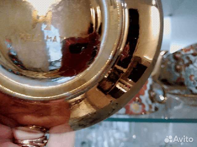 Сервиз чайный нарядный с позолотой