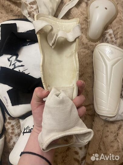 Накладки на ноги, защита кудо