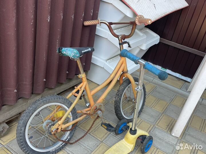 Велосипед на запчасти